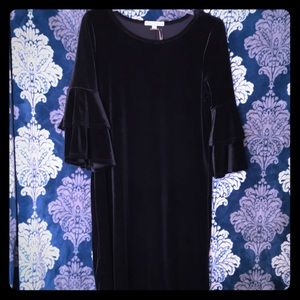 Black Velvet Dress